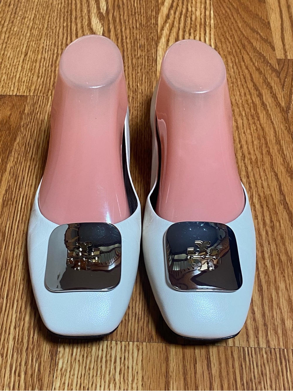 Tory Burch Georgia leather ballet flats